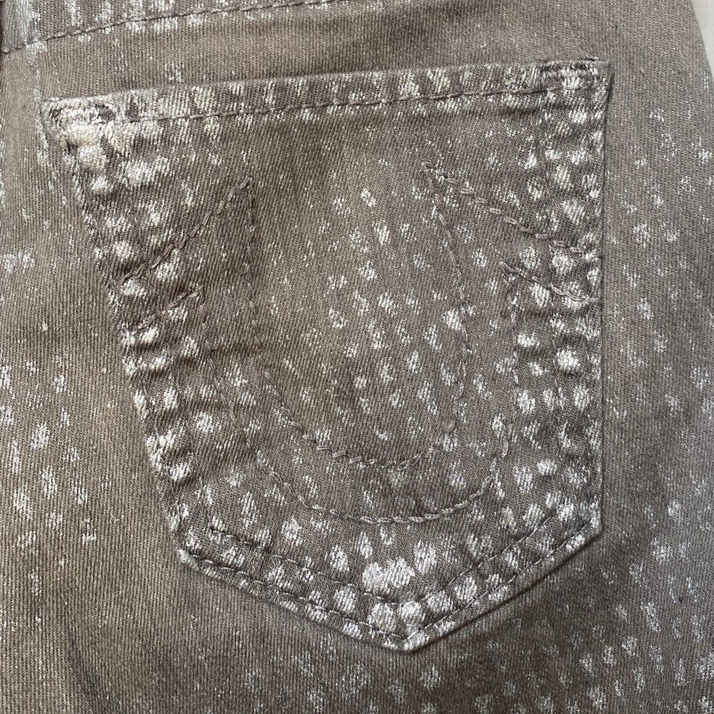 True Religion Chrissy Silver Jeans Silver Size 26